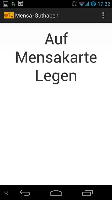 Screenshot 2 of Mensa-Guthaben