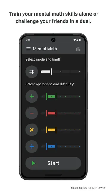Screenshot 1 von Mental Math