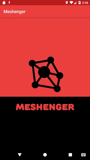 Screenshot 1 of Meshenger