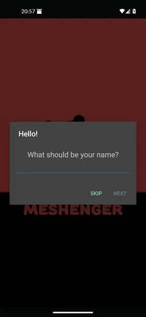 Screenshot 2 of Meshenger