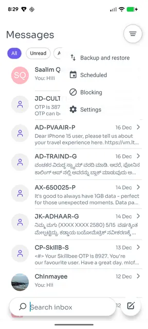 Screenshot 2 von Messages