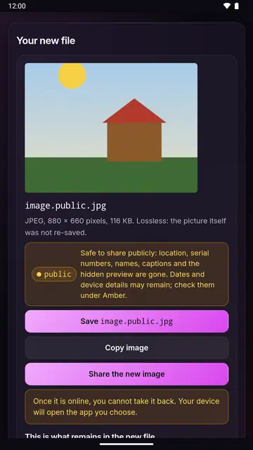 Screenshot 3 of MetadataScrubber