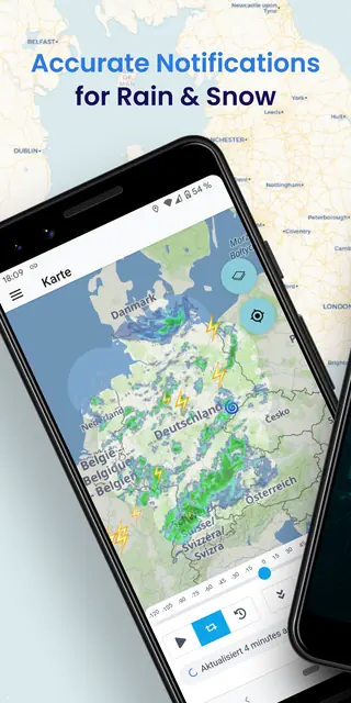 Screenshot 1 of Meteocool - Rain radar