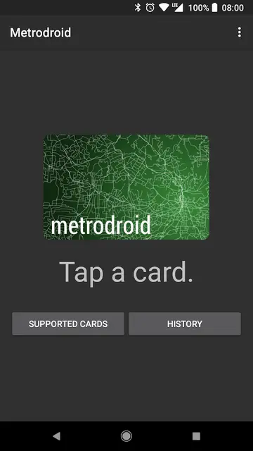 Screenshot 1 of Metrodroid