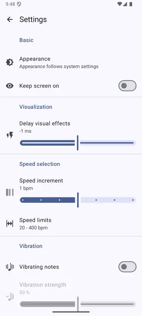 Screenshot 4 of Metronome
