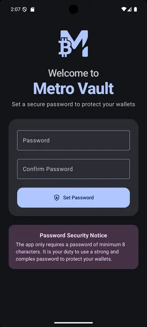 Screenshot 1 of MetroVault