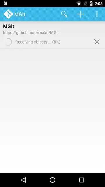 Screenshot 1 von MGit