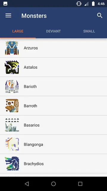 Screenshot 2 of MHGU Database
