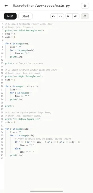 Screenshot 1 von Micro REPL