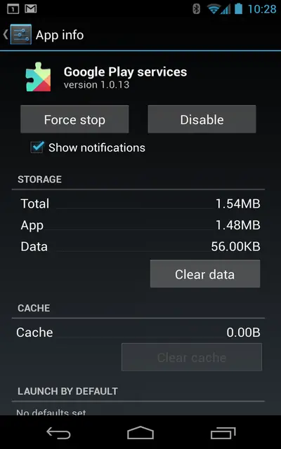 Screenshot 2 von microG Services