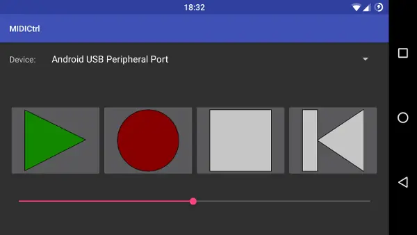 Screenshot 1 of MIDICtrl