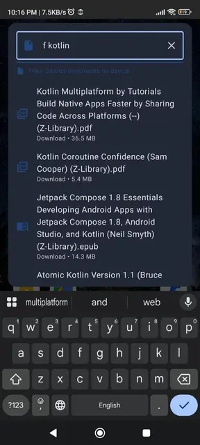 Screenshot 2 of Milki Launcher