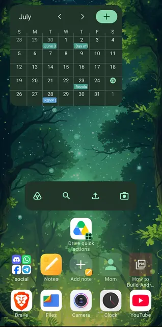 Screenshot 3 of Milki Launcher