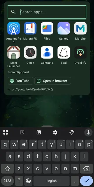 Screenshot 4 of Milki Launcher