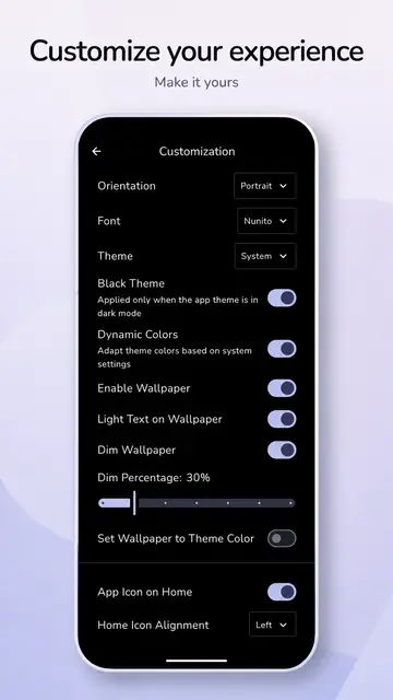Screenshot 3 von Minimo Launcher