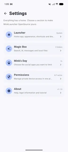 Screenshot 4 von MinkLauncher OpenSource
