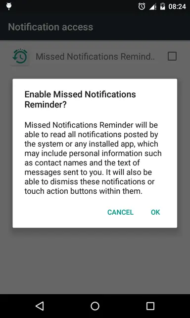 Screenshot 2 von Missed Notifications Reminder