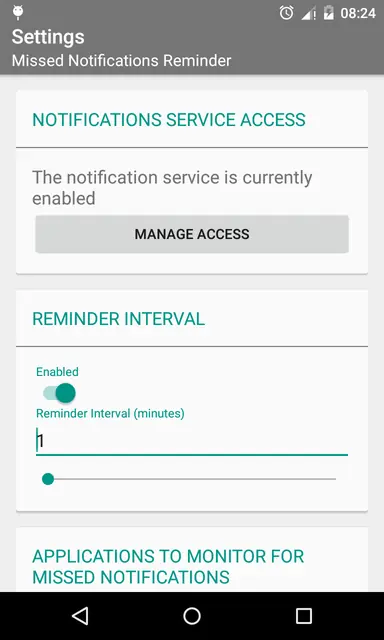 Screenshot 3 von Missed Notifications Reminder