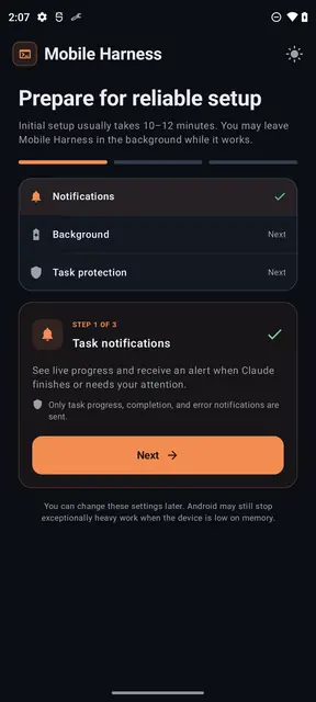 Screenshot 2 von Mobile Harness