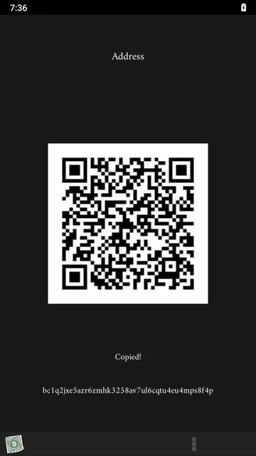 Screenshot 1 von Mobile Paper Wallet