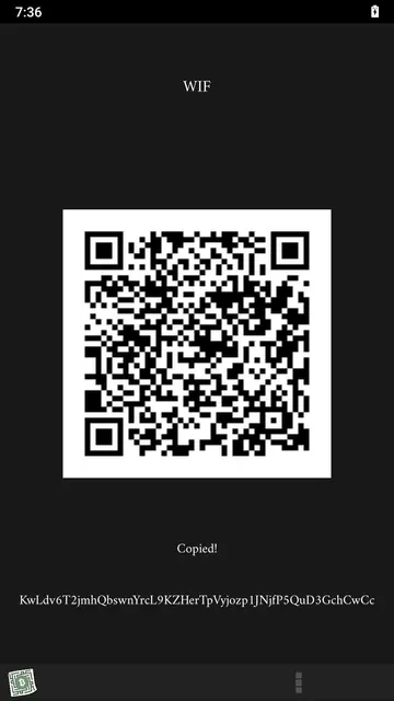 Screenshot 4 von Mobile Paper Wallet