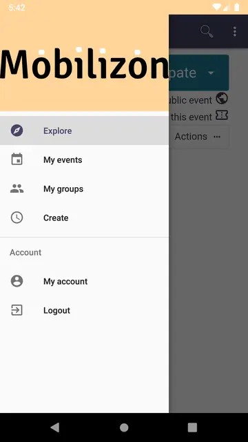 Screenshot 1 of Mobilizon