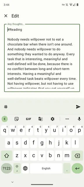Screenshot 3 of MoeMemos