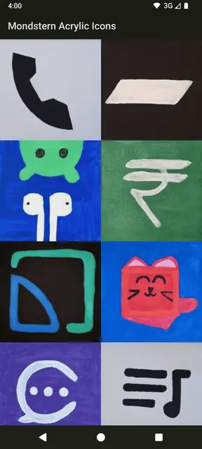 Screenshot 2 of Mondstern Acrylic Icons