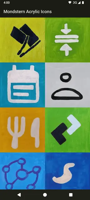 Screenshot 3 of Mondstern Acrylic Icons