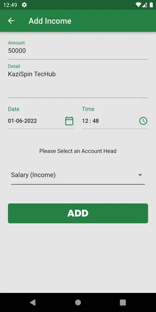 Screenshot 1 von Money Logs
