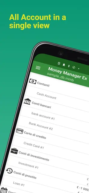 Screenshot 1 of Money Manager Ex