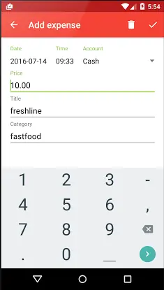 Screenshot 4 von Money Tracker