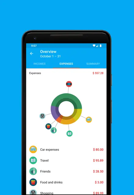 Screenshot 2 of MoneyWallet
