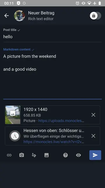 Screenshot 2 von monocles social