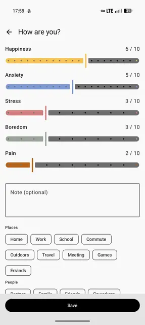 Screenshot 1 of Mood Cairns
