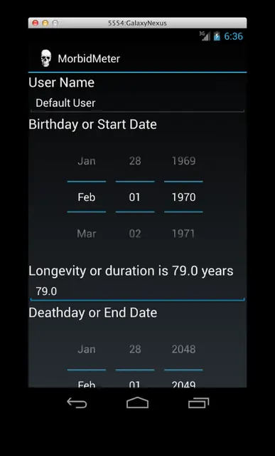 Screenshot 3 of MorbidMeter