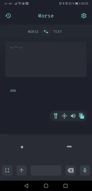 Screenshot 2 of Morse