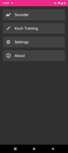 Screenshot 4 of Morse Trainer