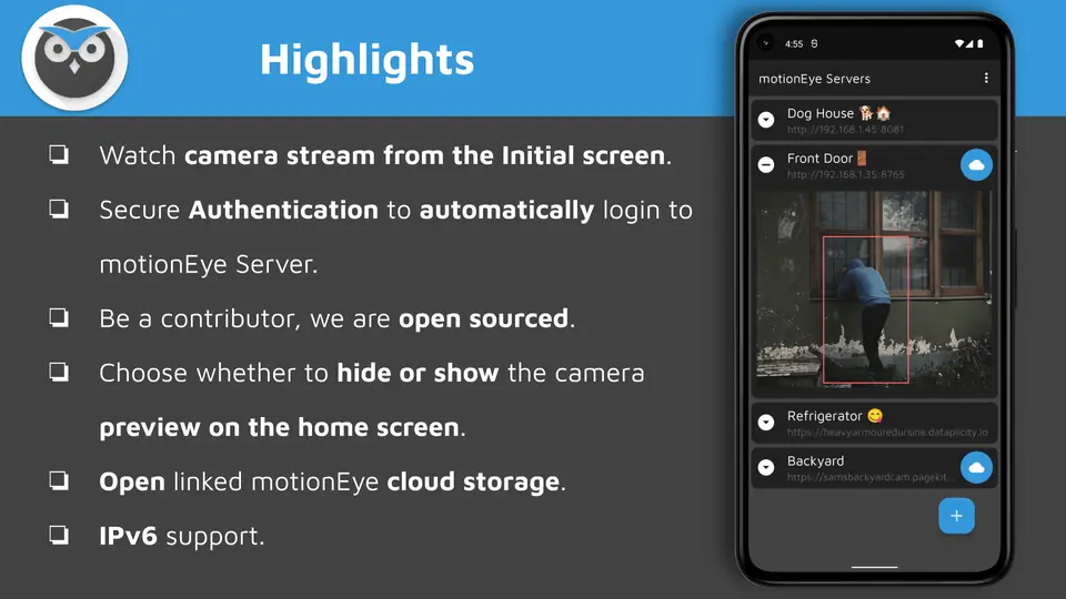 Screenshot 2 von Motion Eye