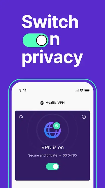 Screenshot 1 von Mozilla VPN