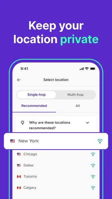 Screenshot 2 von Mozilla VPN