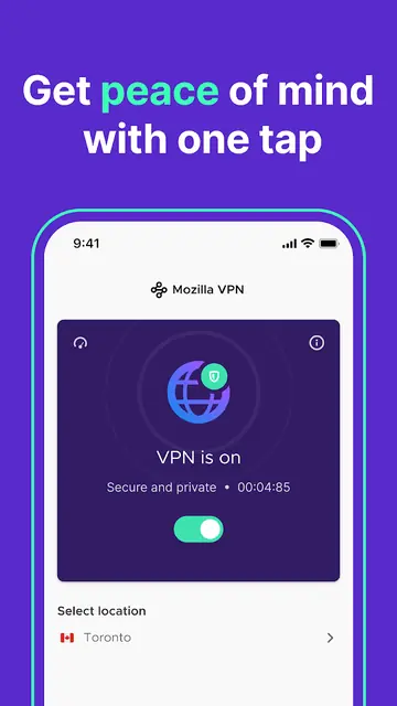 Screenshot 3 von Mozilla VPN