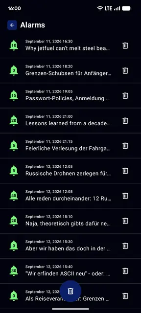 Screenshot 4 von MRMCD 2026 Schedule
