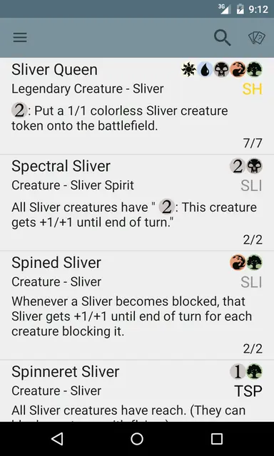 Screenshot 2 von MTG Familiar