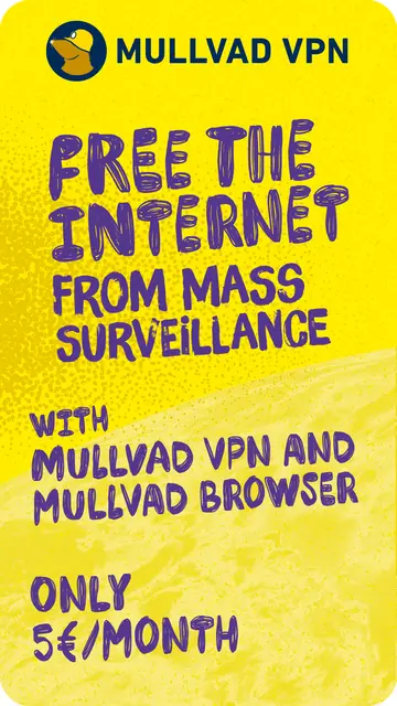 Screenshot 2 of Mullvad VPN