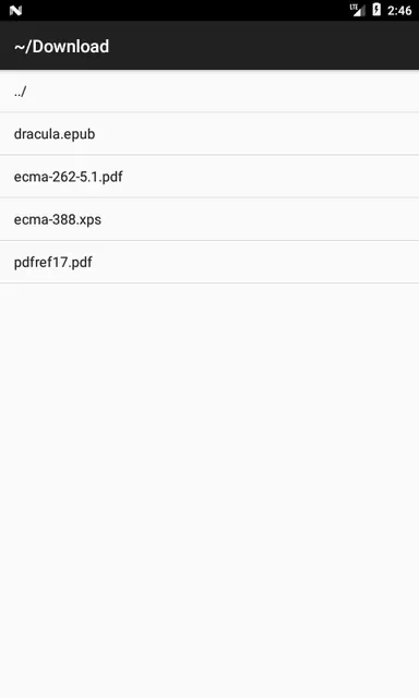 Screenshot 1 von MuPDF viewer