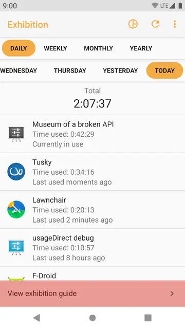 Screenshot 1 of Museum of a broken API