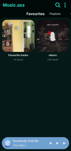 Screenshot 2 of Music.axs