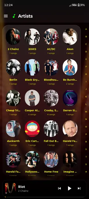Screenshot 2 von music player