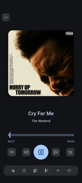 Screenshot 1 von Musify